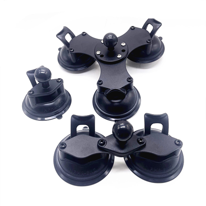 Car Cup Holder Expander - 1 Inch Ball Head Press-lock Suction