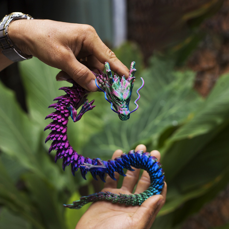 Car Accessories Walmart - 3D Printing Dragon Model Crafts Color