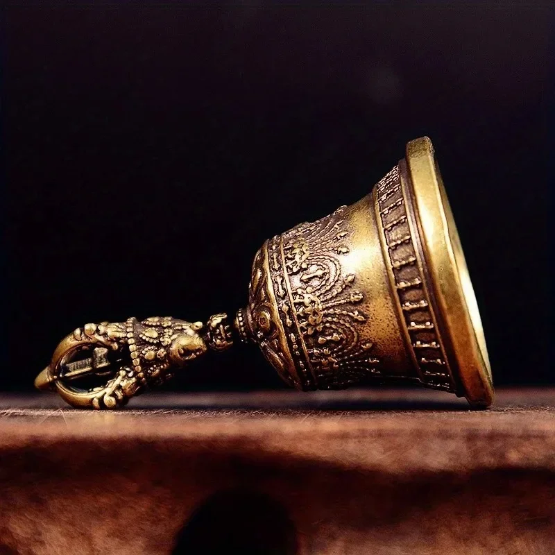 Car Accessories Xmas - Christmas Bronze Bell Creative Gift Home