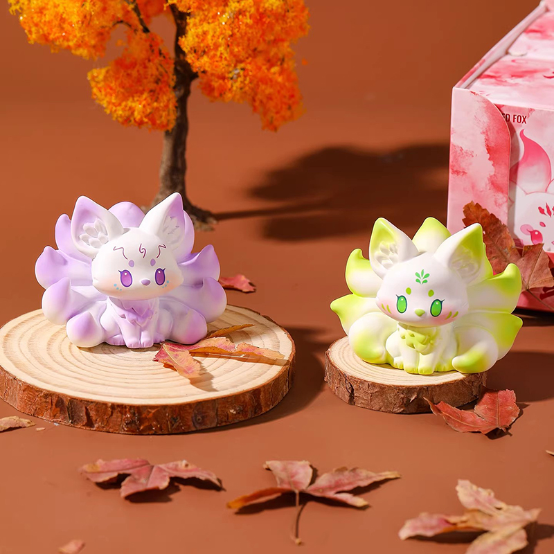 Nordic Nine-Tailed Fox Ornamen - Car Accessories Xmas ulasan dan harga