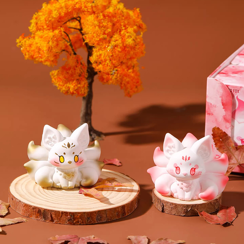 Nordic Nine-Tailed Fox Ornamen - Car Accessories Xmas ulasan dan harga