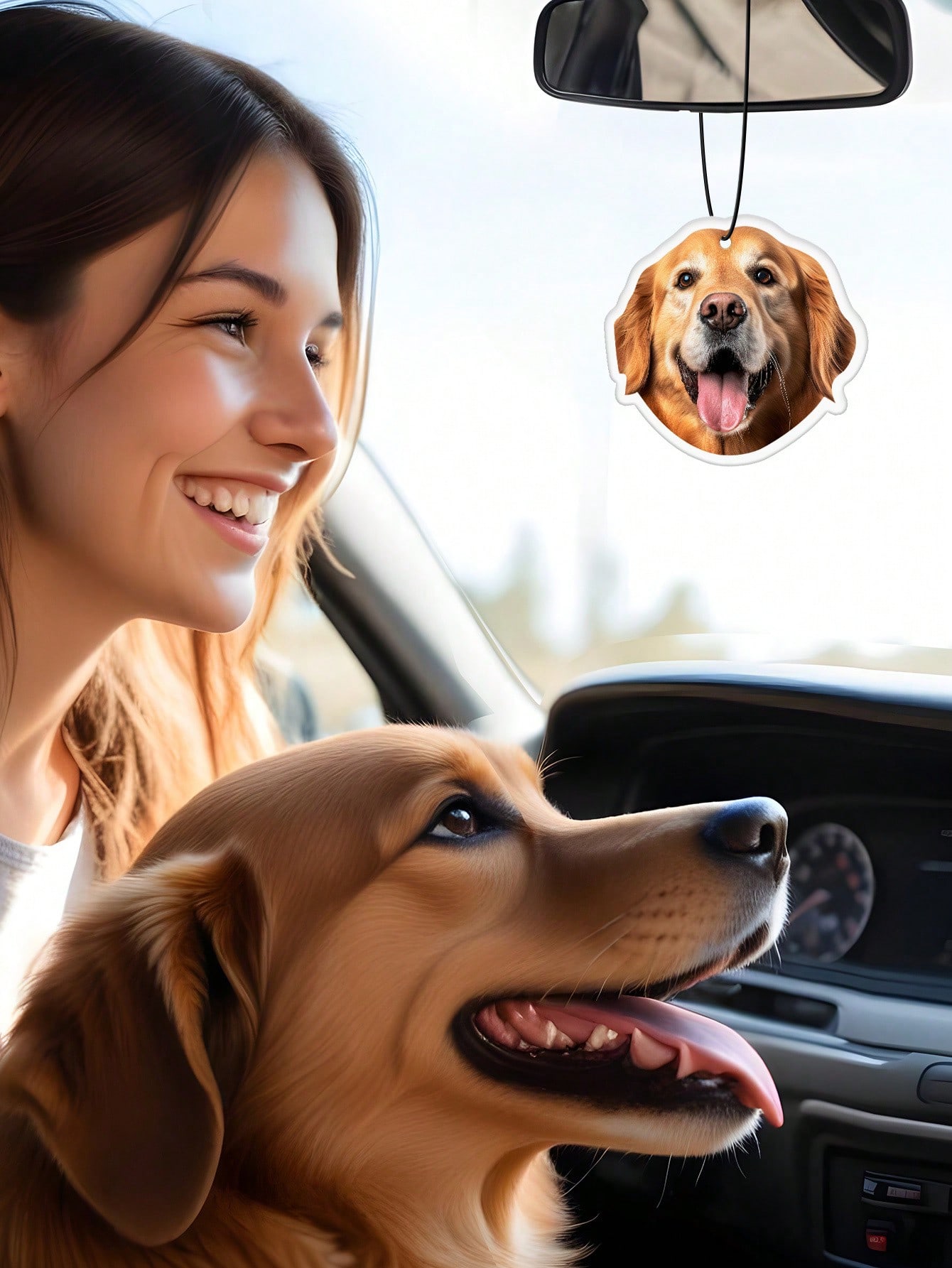 Custom Photo Car Air Freshener - Car Accessories Walmart ulasan dan harga