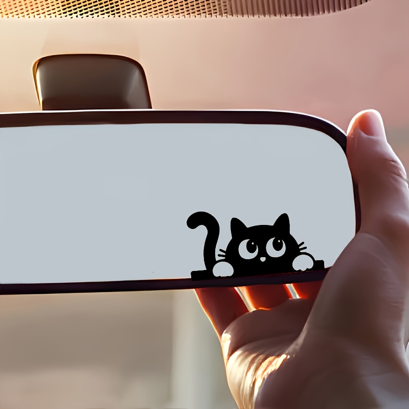 Cute Cat Car Rearview Mirror S - Car Accessories Xmas ulasan dan harga