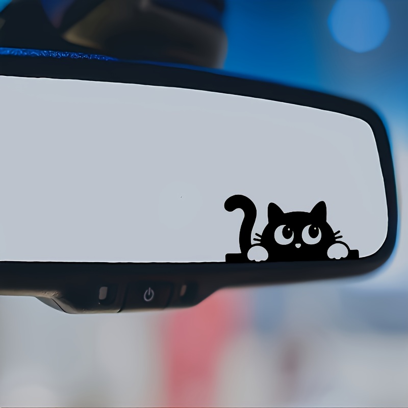 Cute Cat Car Rearview Mirror S - Car Accessories Xmas ulasan dan harga