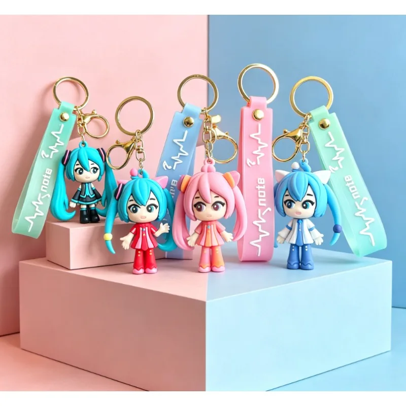 Hatsune Miku Keychain Anime Ba - Car Accessories Xmas ulasan dan harga