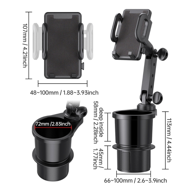 Car Cup Holder Expander Cell P - Car Cup Holder Expander ulasan dan harga