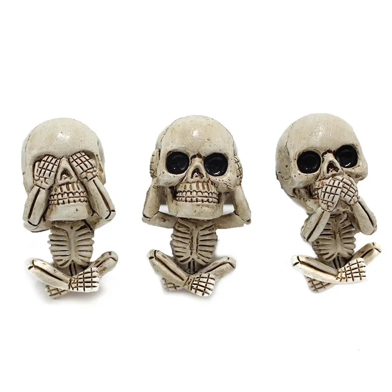 3Pcs Skull Car Interior Decora - Car Accessories Must Have ulasan dan harga