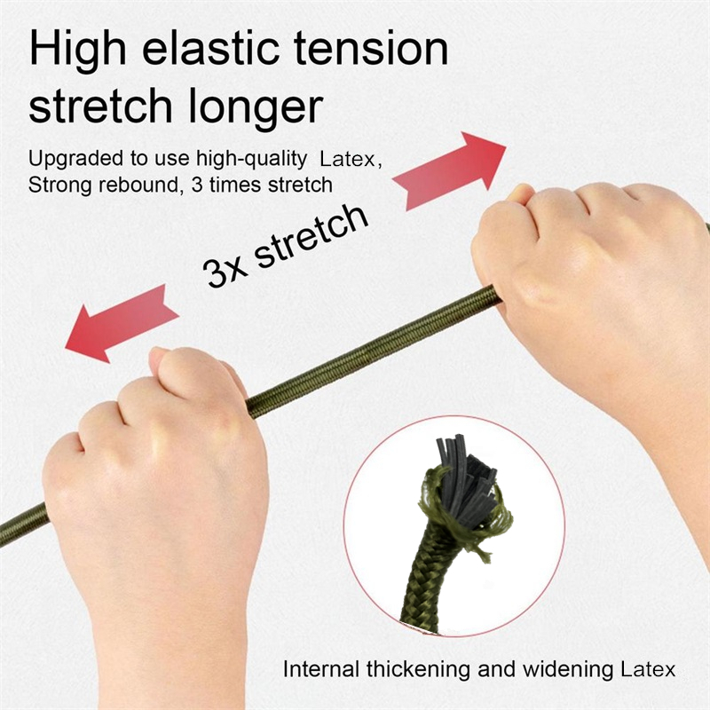 30-210cm 7mm Packing Ropes Ela - Car Accessories Roof Rack ulasan dan harga