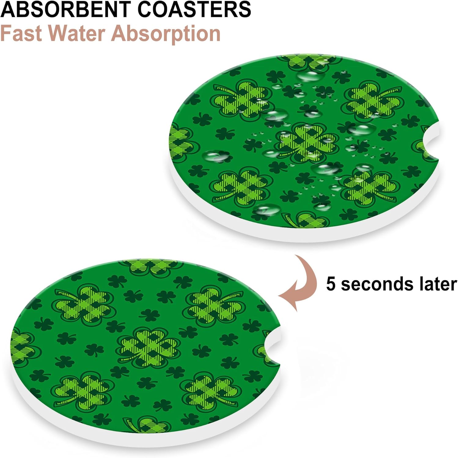 Car Coaster for Cup Holders,Gr - Car Accessories Cork ulasan dan harga