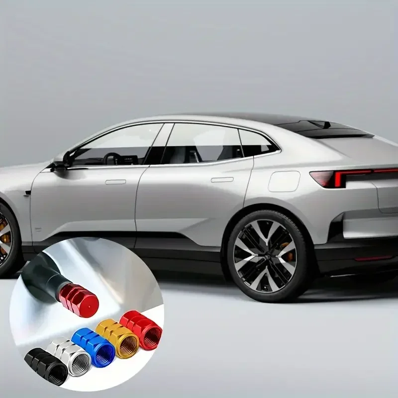 4Pcs Aluminum Tire Valve Caps  - Steering Wheel Cover ulasan dan harga