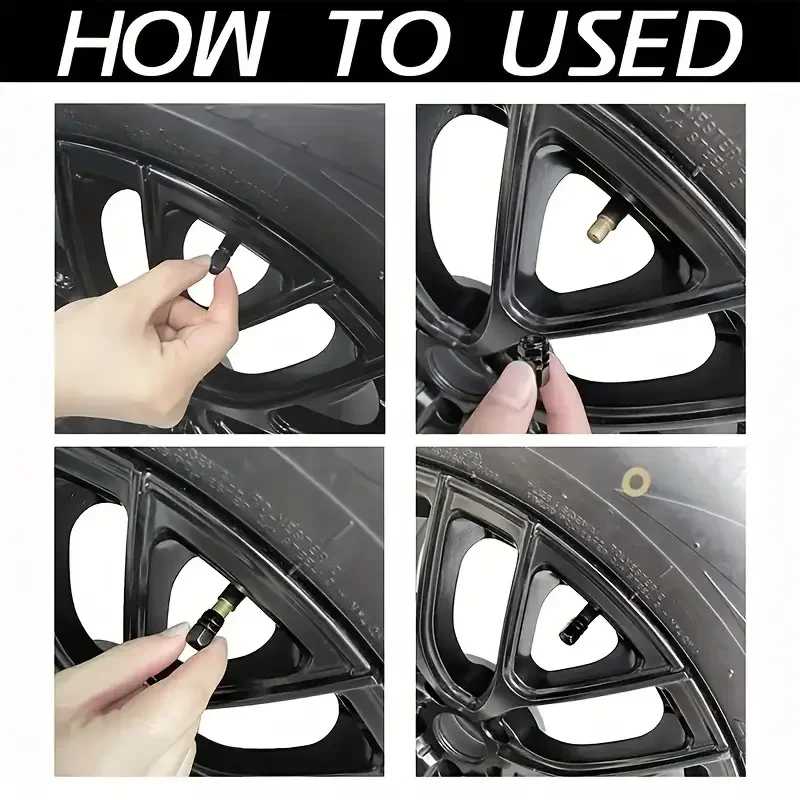 4Pcs Aluminum Tire Valve Caps  - Steering Wheel Cover ulasan dan harga