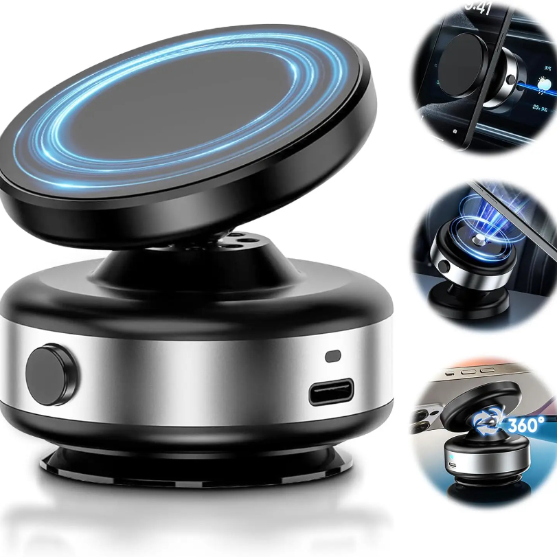 Electric Vacuum Magnetic Car M - Car Cup Holder Expander ulasan dan harga