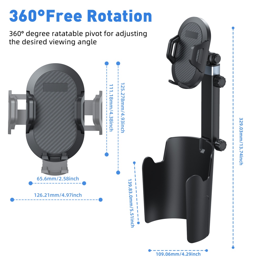 Car Cup Holder Phone Mount Exp - Car Cup Holder Expander ulasan dan harga