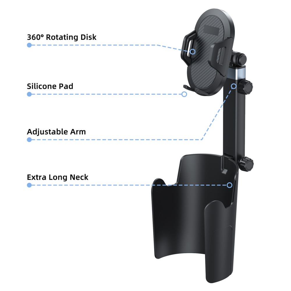 Car Cup Holder Phone Mount Exp - Car Cup Holder Expander ulasan dan harga