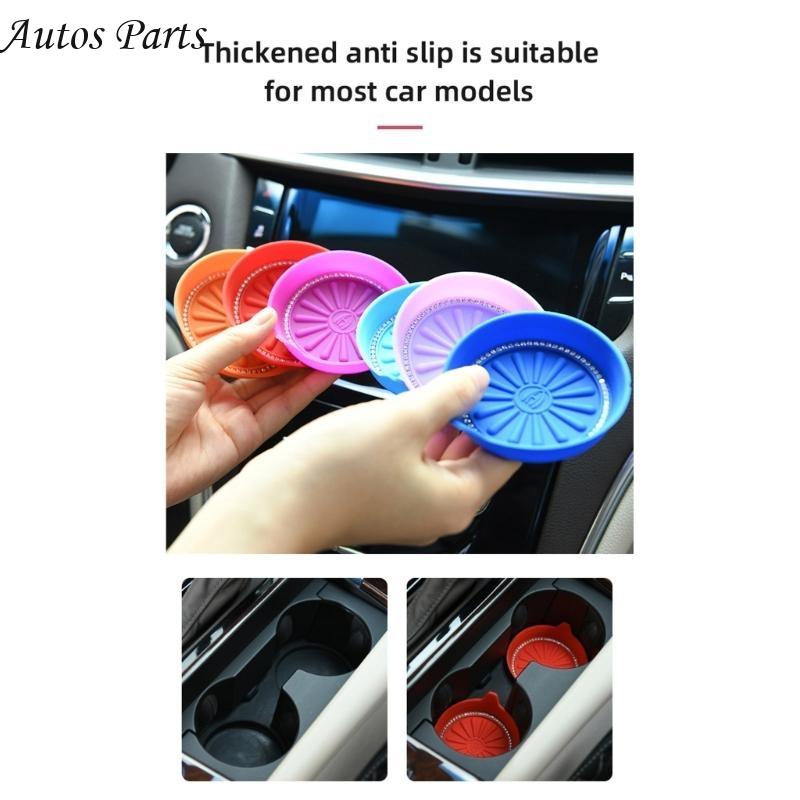 57BA Car Coasters for Drinks A - Car Accessories Cork ulasan dan harga