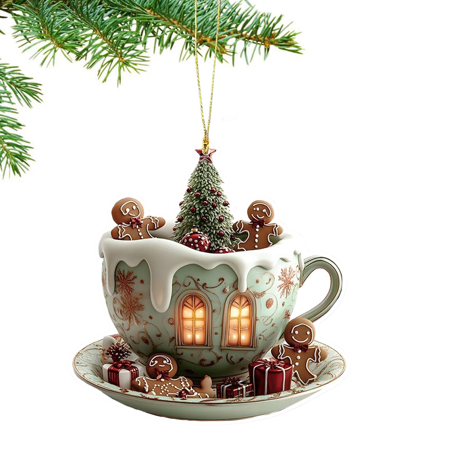 2D Acrylic Christmas Tree Pend - Car Accessories Walmart ulasan dan harga