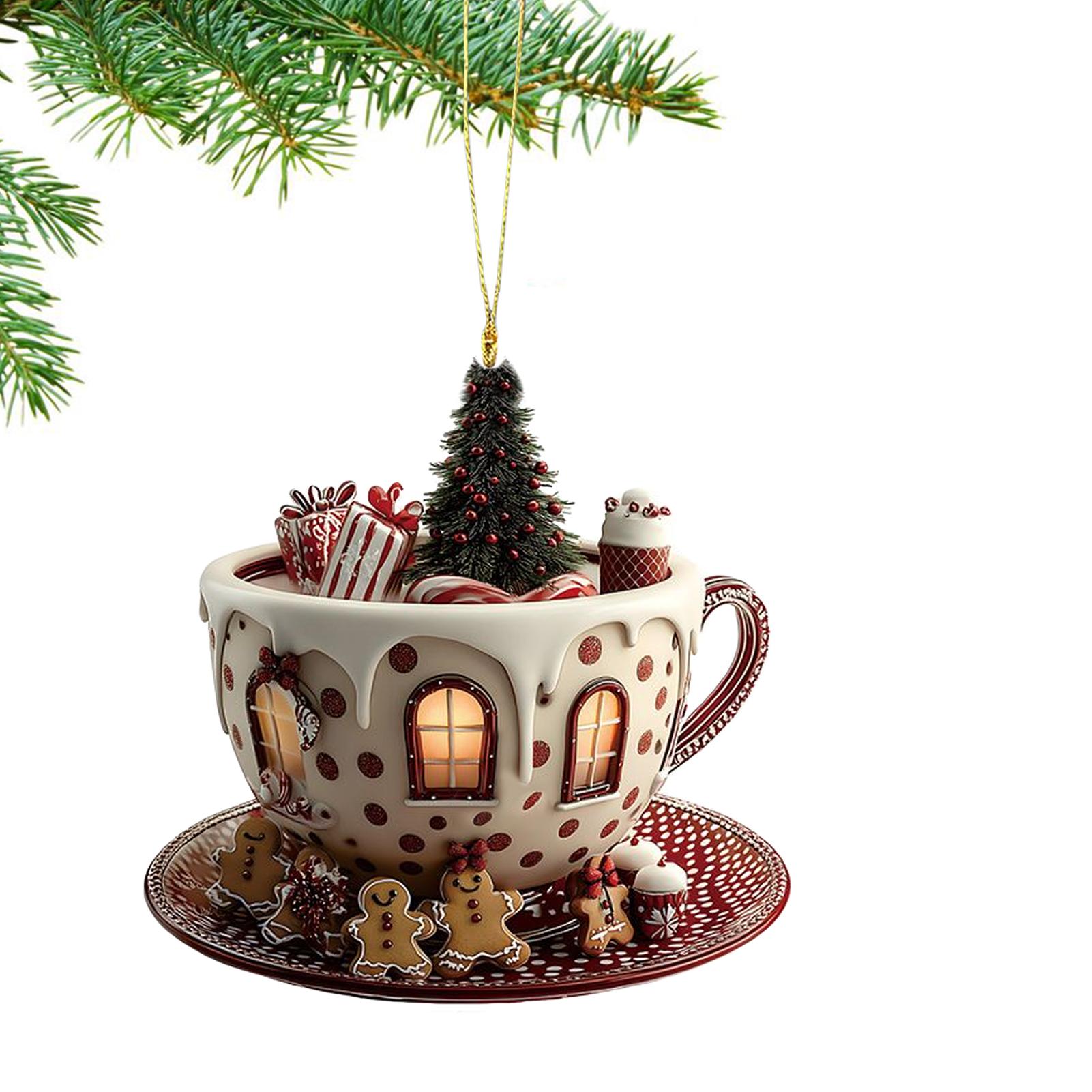 2D Acrylic Christmas Tree Pend - Car Accessories Walmart ulasan dan harga