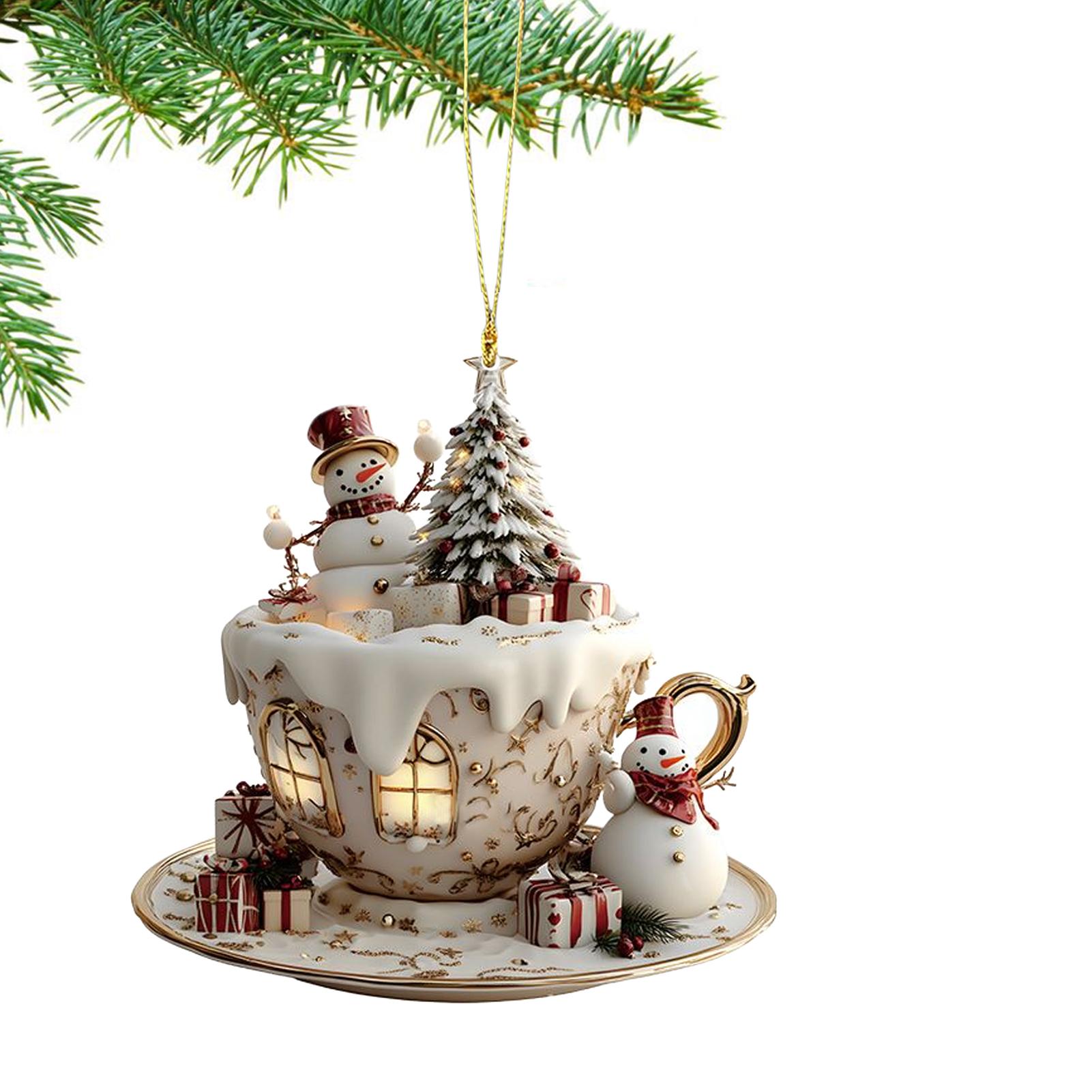 2D Acrylic Christmas Tree Pend - Car Accessories Walmart ulasan dan harga