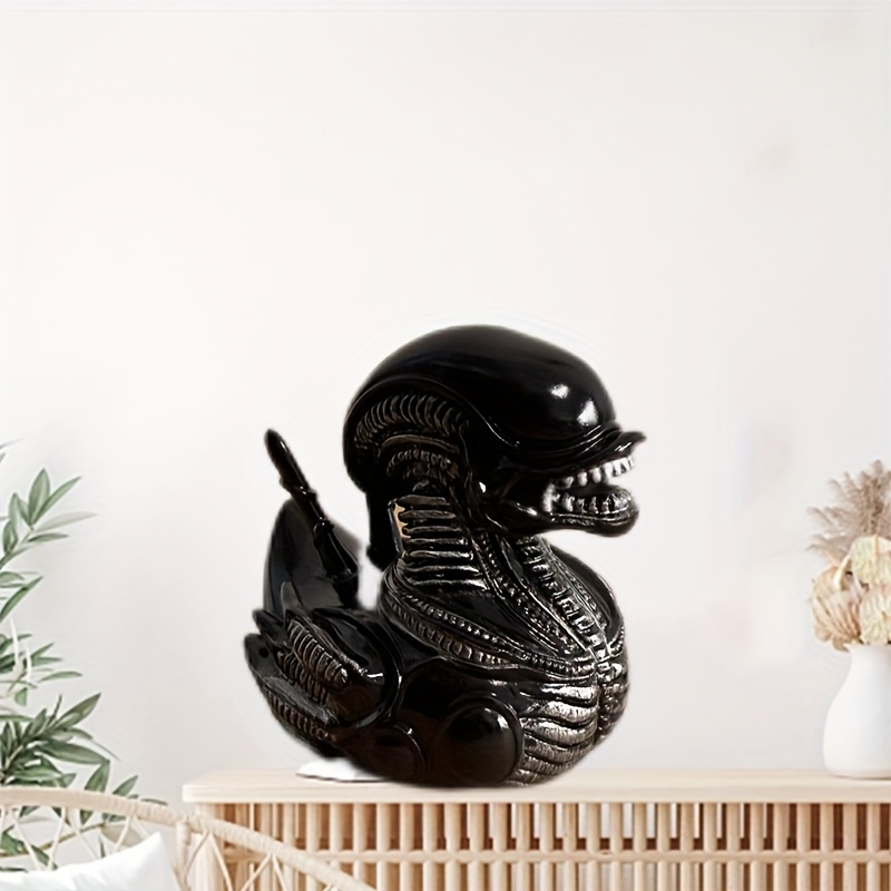Alien Duck Resin Statue，Evil A - Car Accessories Walmart ulasan dan harga
