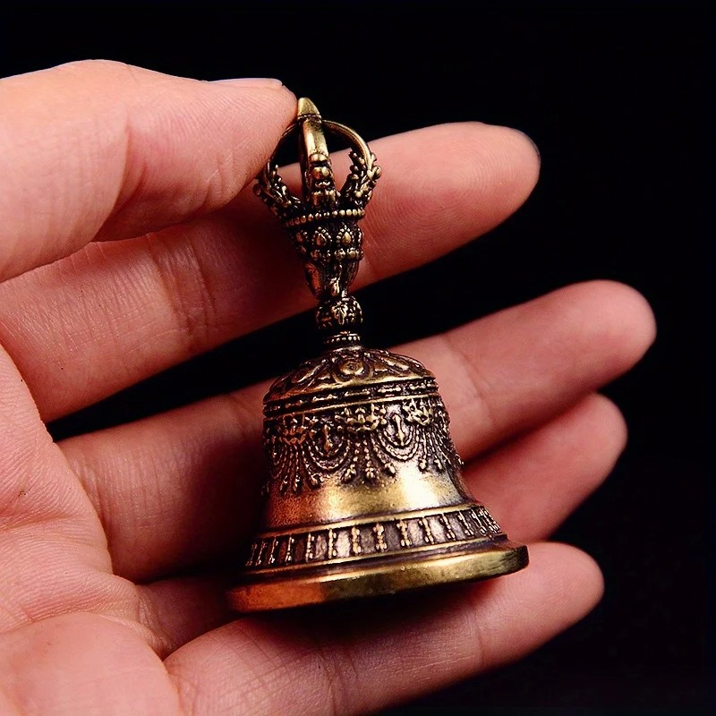 Christmas Bronze Bell Creative - Car Accessories Xmas ulasan dan harga