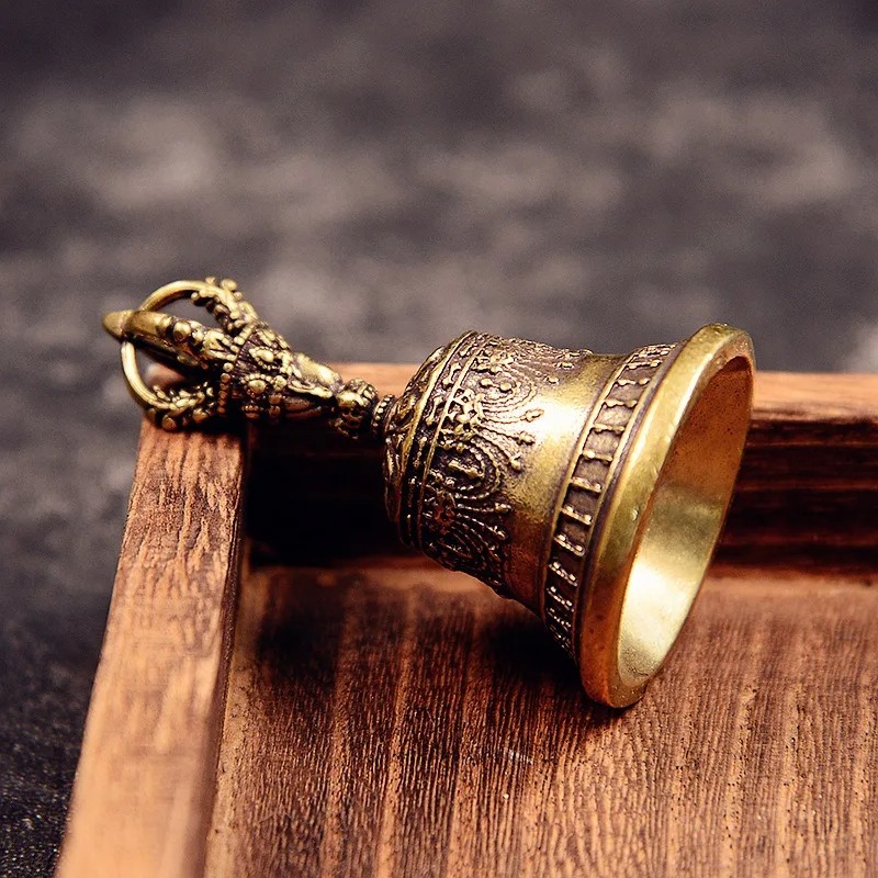Christmas Bronze Bell Creative - Car Accessories Xmas ulasan dan harga