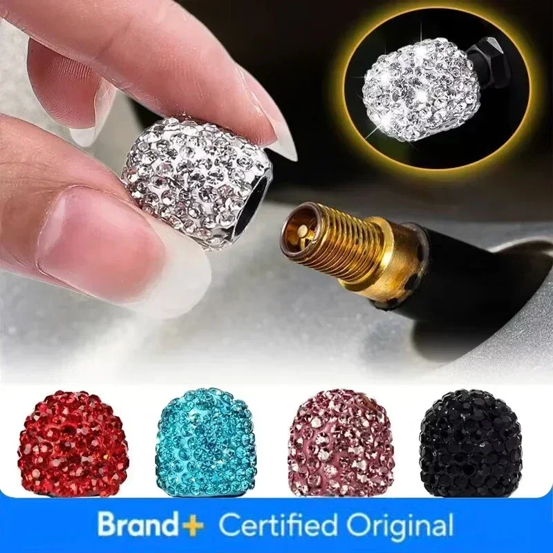 4/2pcs Diamond Crystal Motorcy - Steering Wheel Cover ulasan dan harga