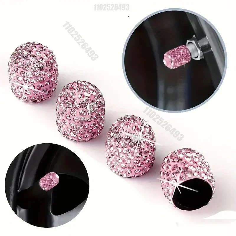 4/2pcs Diamond Crystal Motorcy - Steering Wheel Cover ulasan dan harga