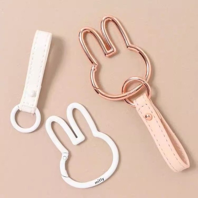 Miffy Keychain Kawaii Cartoon  - Car Accessories Xmas ulasan dan harga