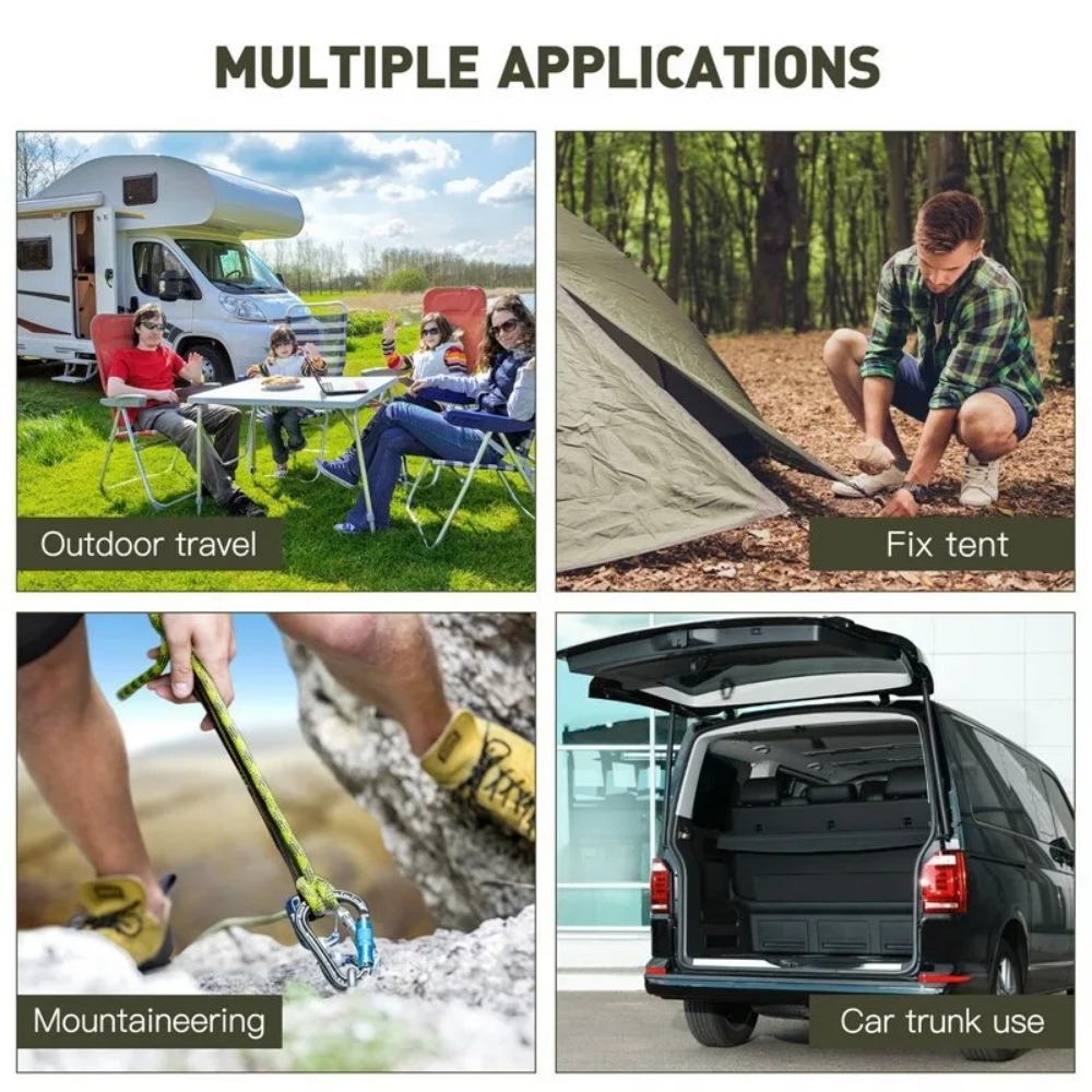 60-90cm 8mm Packing Ropes Outd - Car Accessories Roof Rack ulasan dan harga