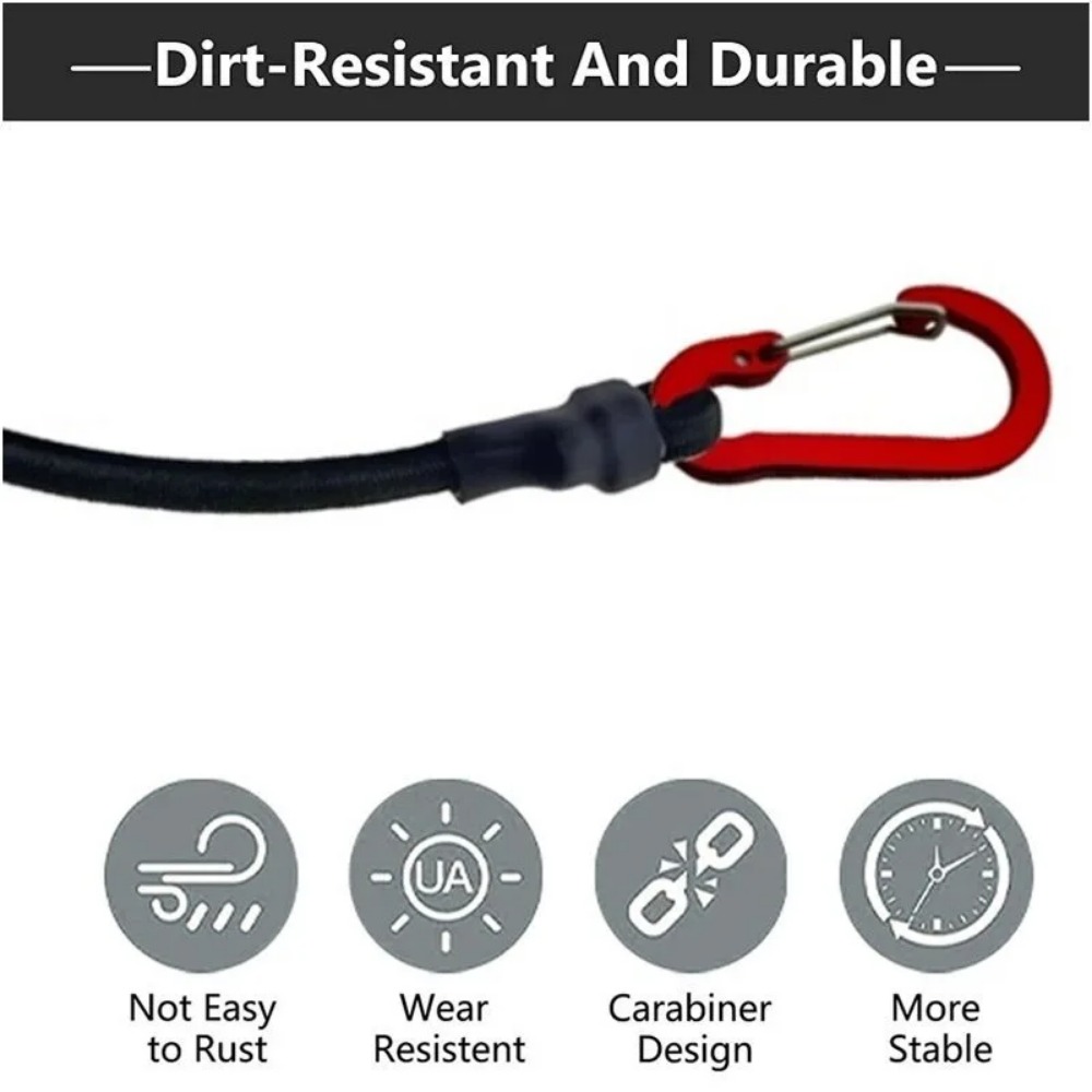 60-90cm 8mm Packing Ropes Outd - Car Accessories Roof Rack ulasan dan harga