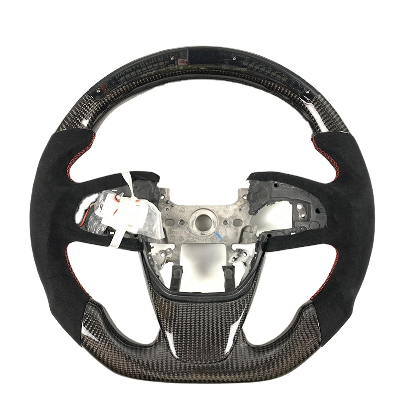 Custom Car Interior LED Carbon - Steering Wheel Cover ulasan dan harga