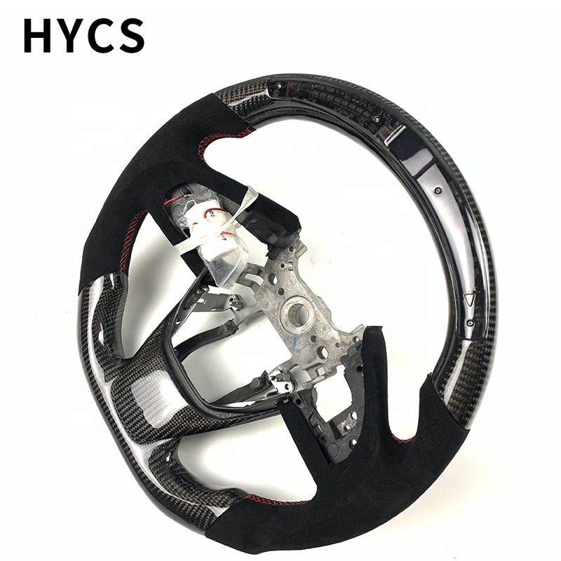 Custom Car Interior LED Carbon - Steering Wheel Cover ulasan dan harga