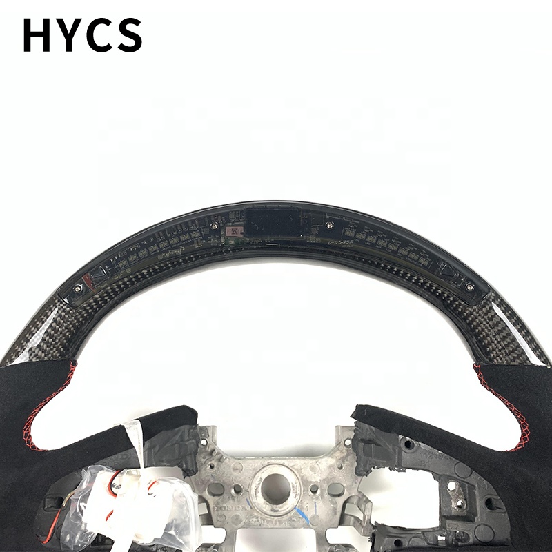 Custom Car Interior LED Carbon - Steering Wheel Cover ulasan dan harga