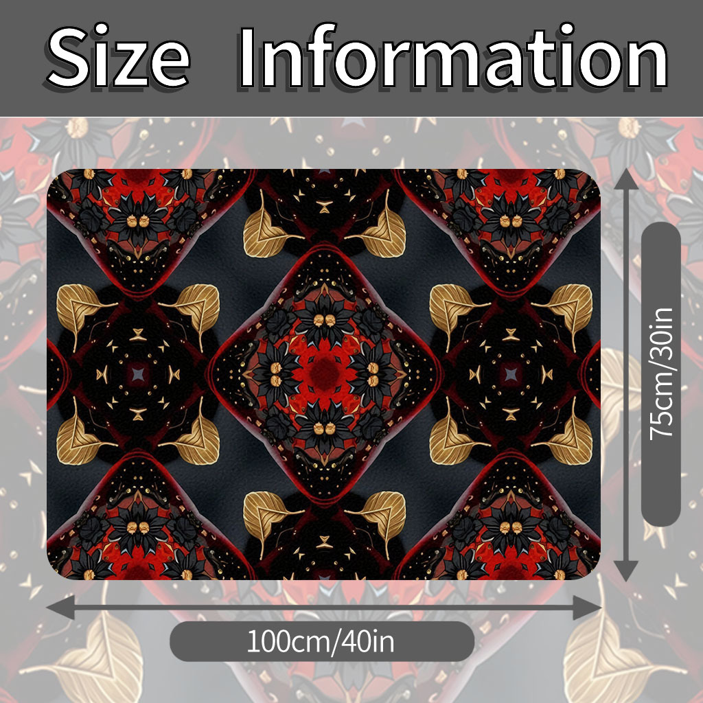 1pc Car Trunk Mat With Printed - Car Accessories Must Have ulasan dan harga