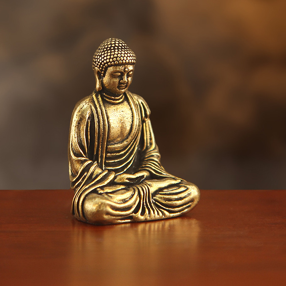 Mini Brass Tathagata Buddha St - Car Accessories Walmart ulasan dan harga