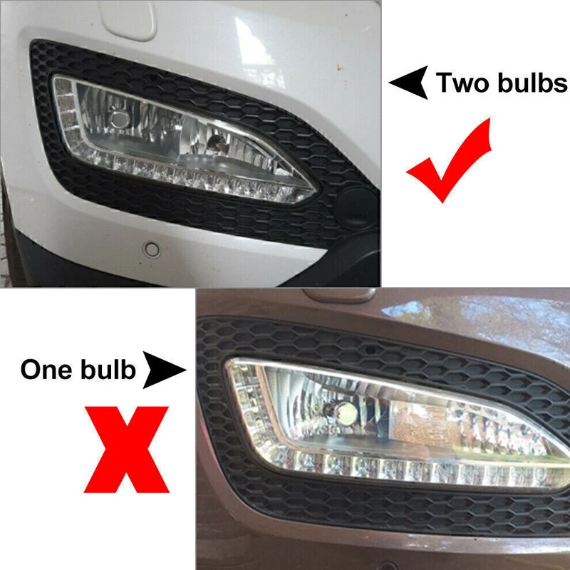Automobile Headlamp LED DRL Fo - Car Accessories Xmas ulasan dan harga